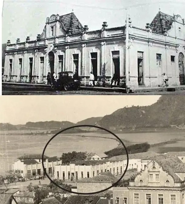 Mercado Municipal 1931/44.  CDMH - Arquivo Público de Itajaí. 