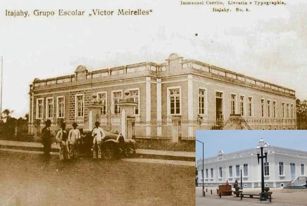 Grupo Escolar Victor Meirelles - 1914 - CDMH - Arquivo Público de Itajaí