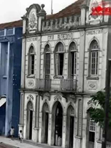 Praça Bruno Malburg (recorte) 1939 - CDMH - Arquivo Público de Itajaí. 