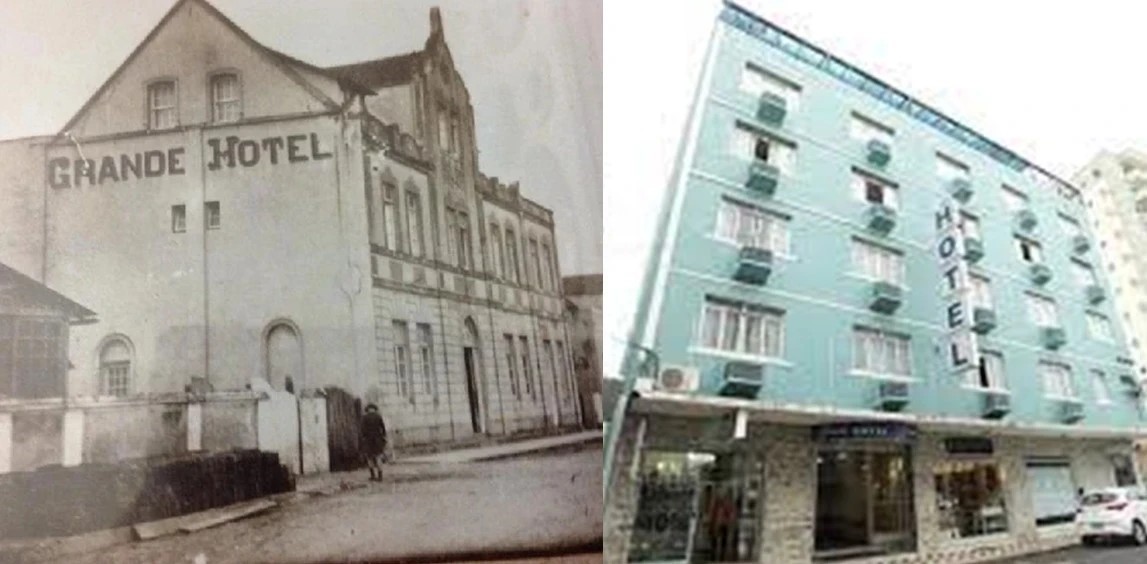 Grande Hotel - 1930. CDMH - Arquivo Público de Itajaí  
