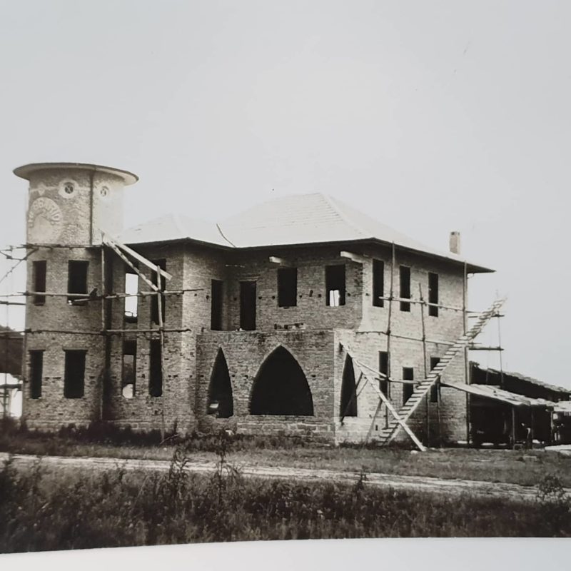 Construção Herbário 1940 CDMH - Arquivo Público de Itajaí.