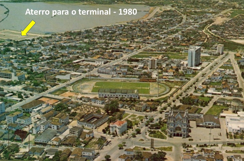 Aérea - Prefeitura de Itajaí. 1980